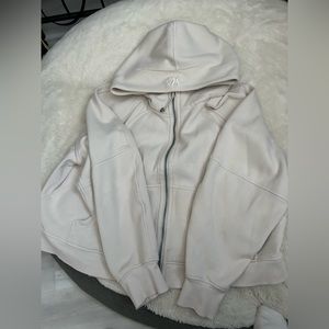 White scuba hoodie *Used XL/XXL